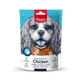 Wanpy Adult Dog Chicken & Calcium Bone Twists 100 g Pouch - Confiance Co